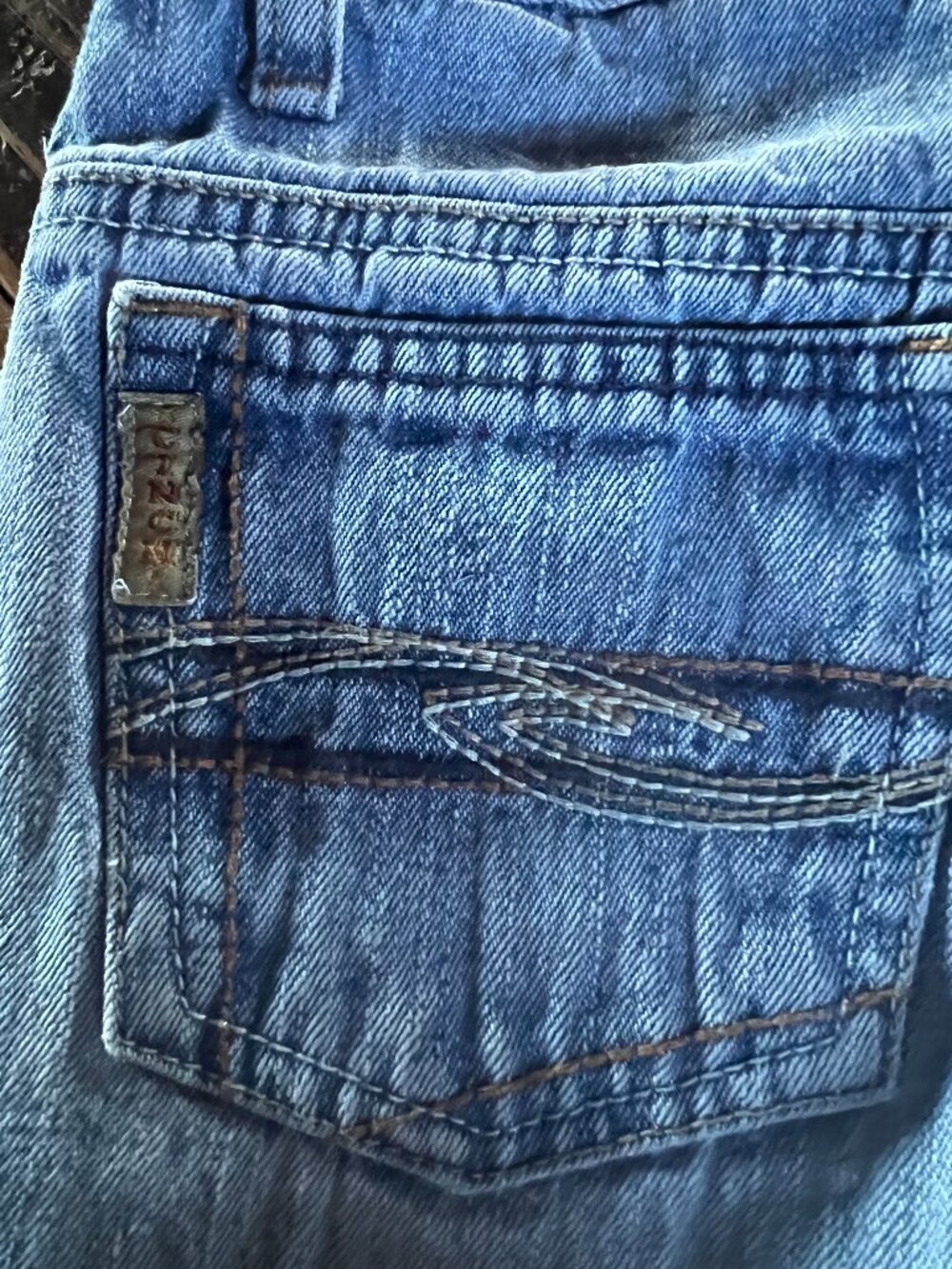 Girls Cinch Bootleg Jeans Size 16 Slim